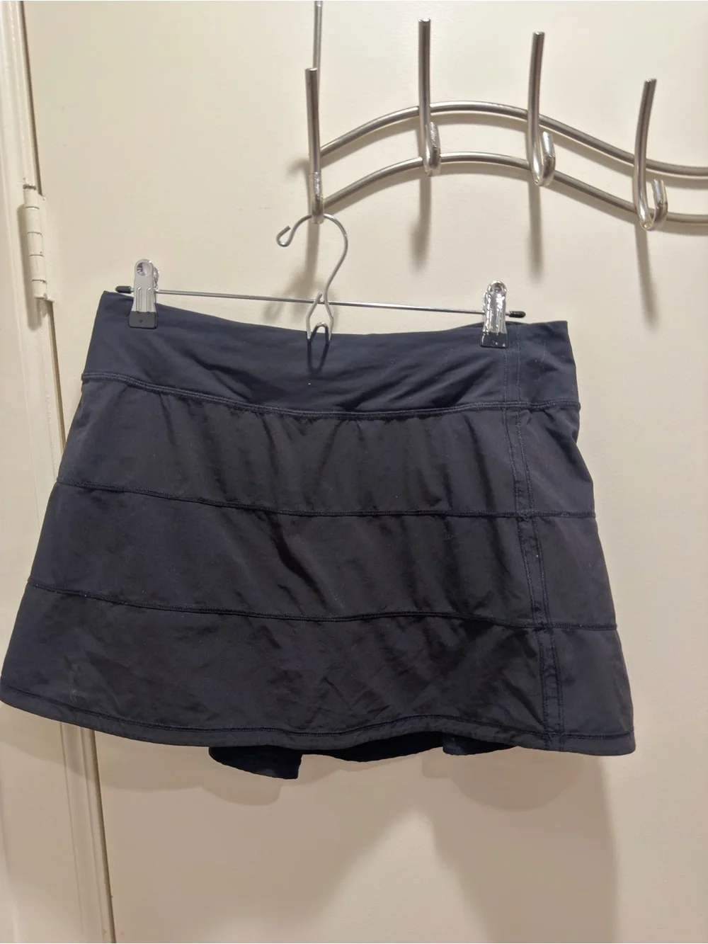 lululemon athletica Black Performance Skirt with Inner Shorts pace rivial skirt